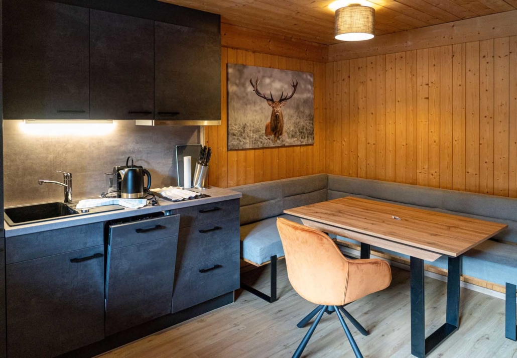 Küche Apartment Matri3 Wald am Arlberg